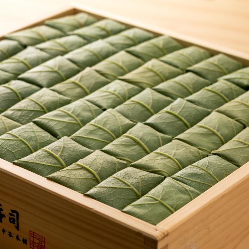 柿の葉寿司 さば・さけ 30個入【二段詰】